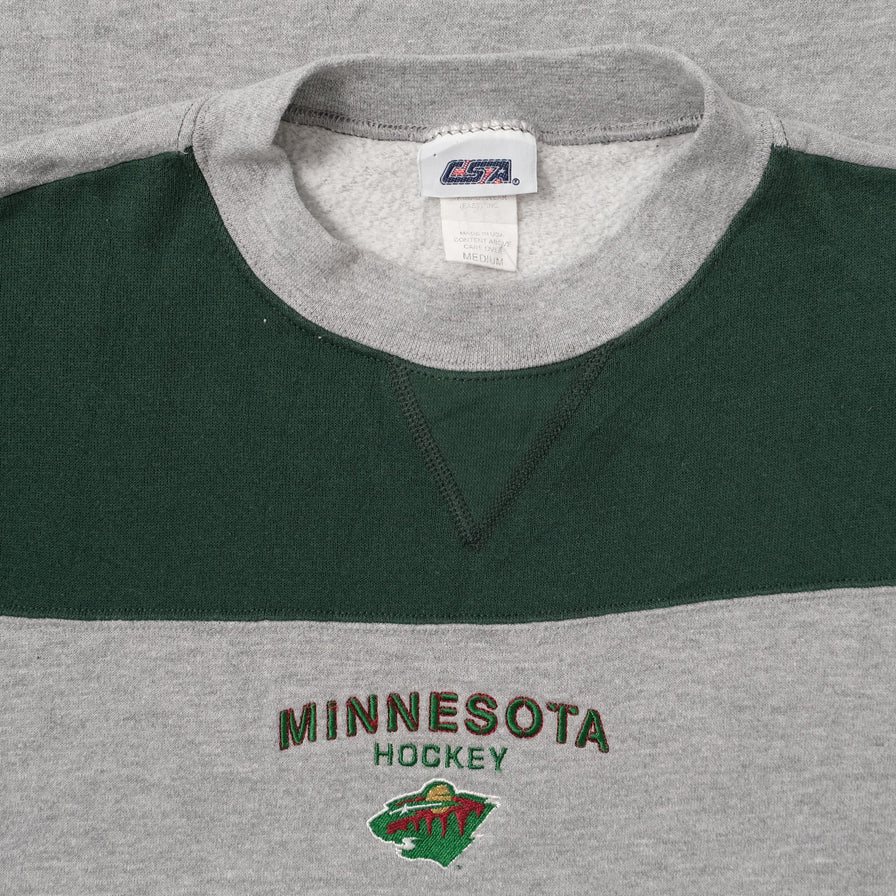 Vintage Minnesota Wild Sweater Medium 