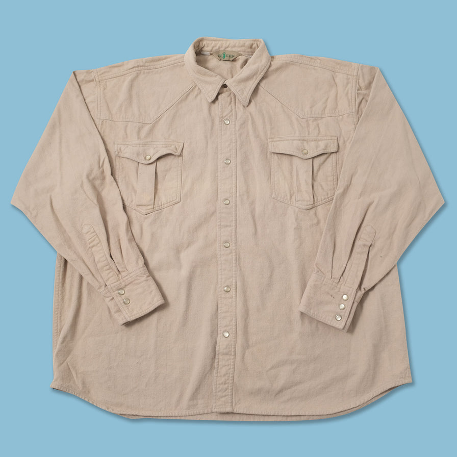 Vintage Heavy Cotton Shirt XXL 