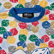 Vintage Y2K Dice Shirt Large 