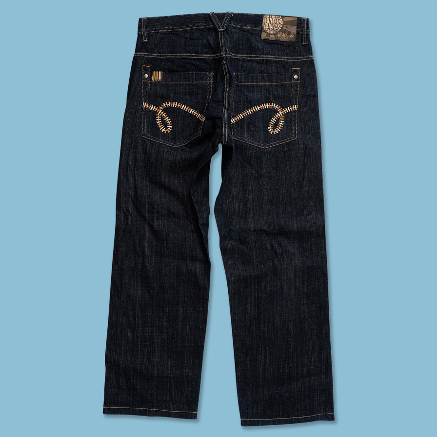 Vintage 5ive Jungle & Co Baggy Jeans 33x32 