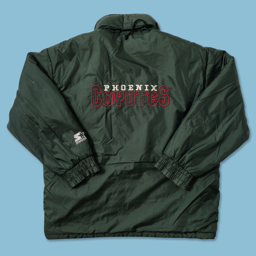 Vintage Starter Phoenix Coyotes Reversible Jacket Large 