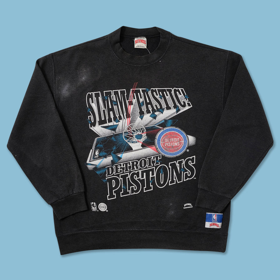 Vintage Nutmeg Detroit Pistons Sweater Large 