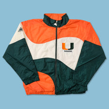 Vintage Miami Hurricanes Track Jacket Large 