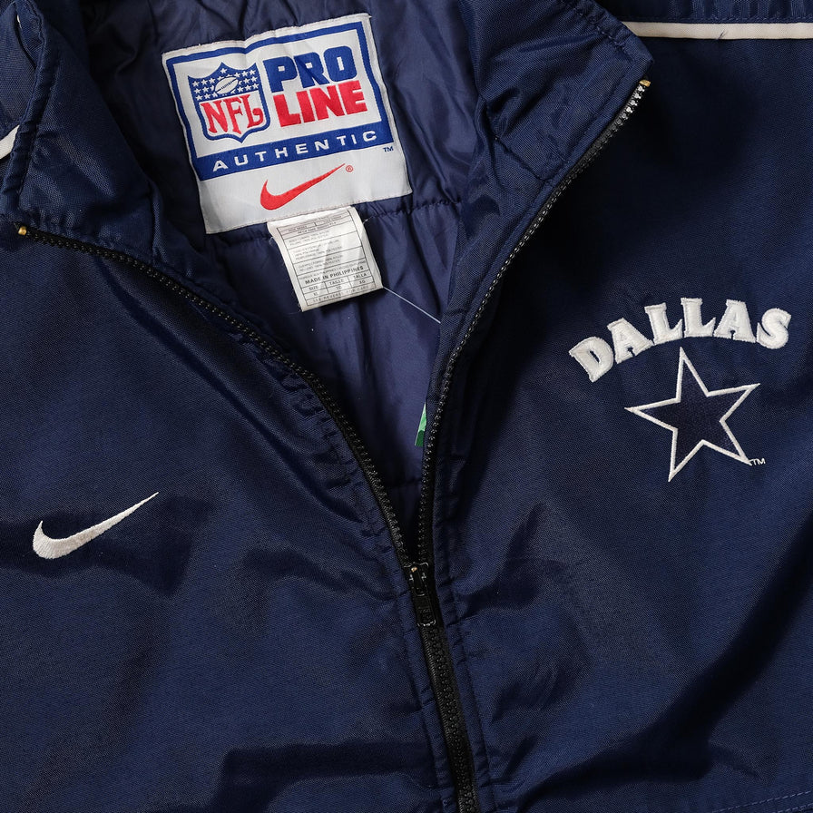 Vintage Nike Dallas Cowboys Padded Jacket XXL 