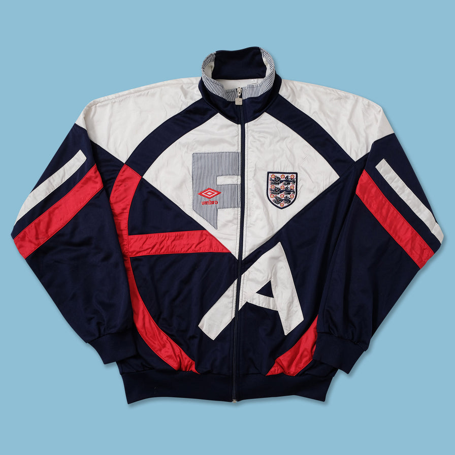 Vintage Umbro England Track Jacket Large | Double Double Vintage
