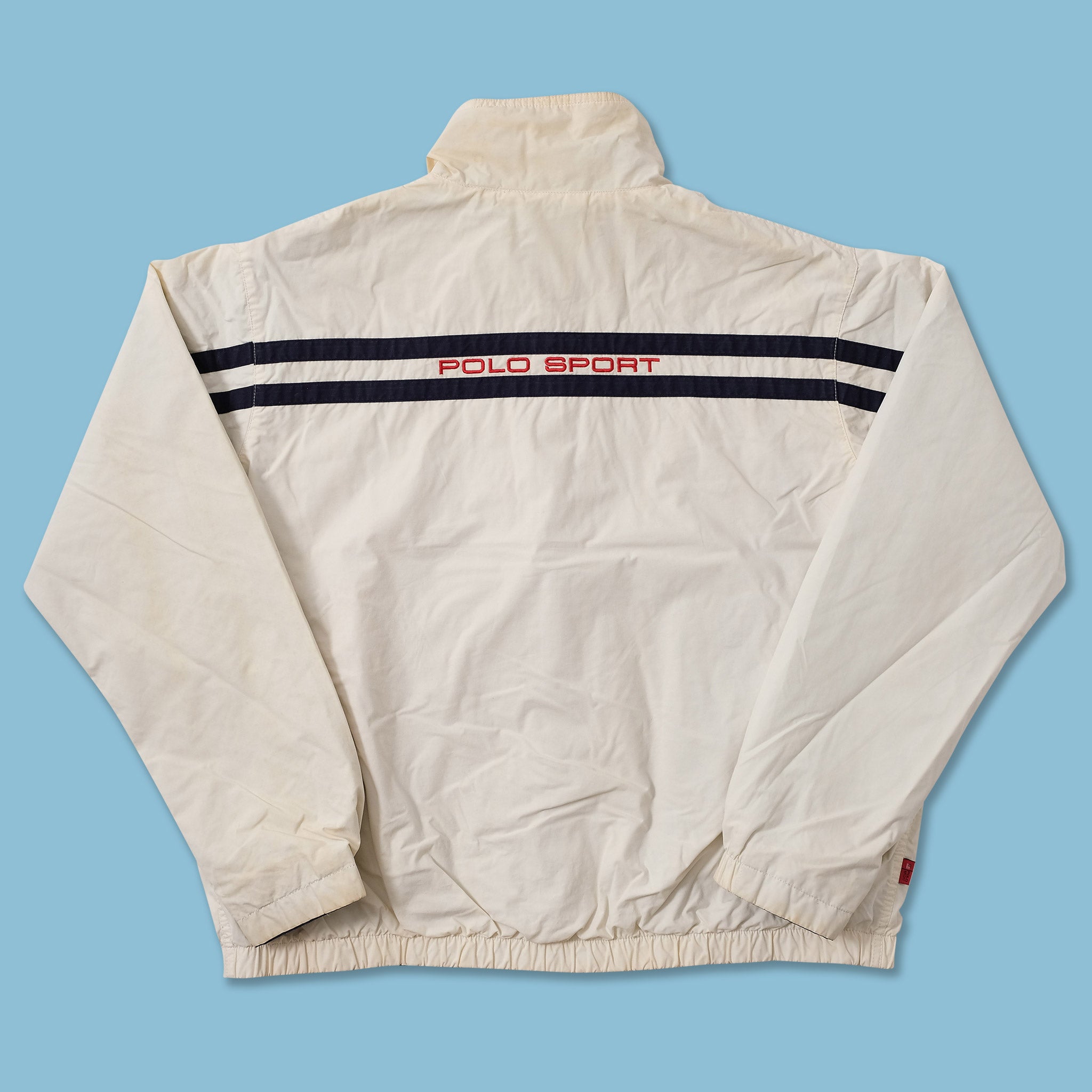 Vintage Reversible Polo Sport Jacket Large | Double Double