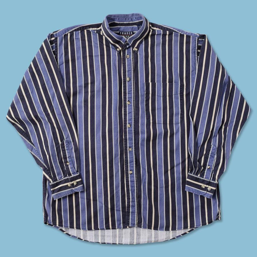 Vintage Striped Shirt Large 