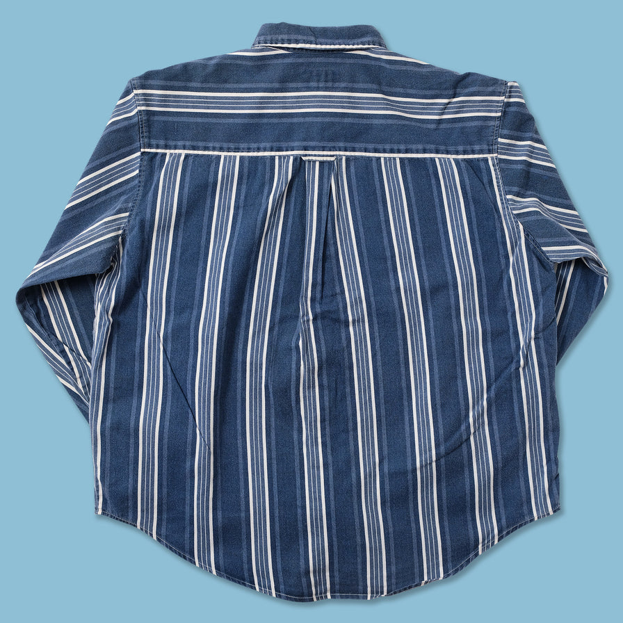 Vintage Striped Shirt XLarge 