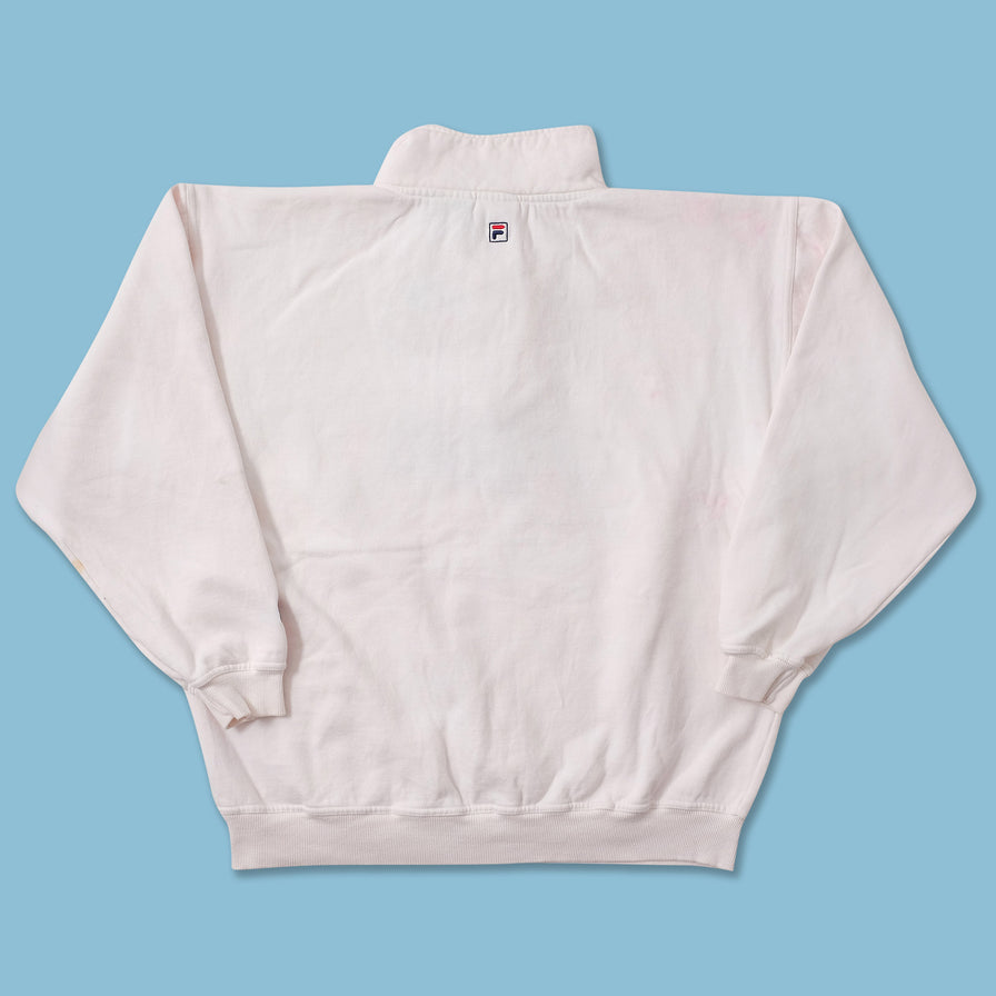 Vintage Fila Q-Zip Sweater Large 