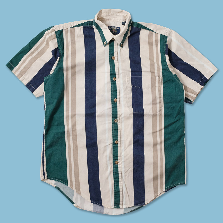 Vintage Striped Shirt Medium 