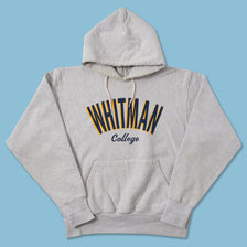Vintage Whitman College Hoody Medium 