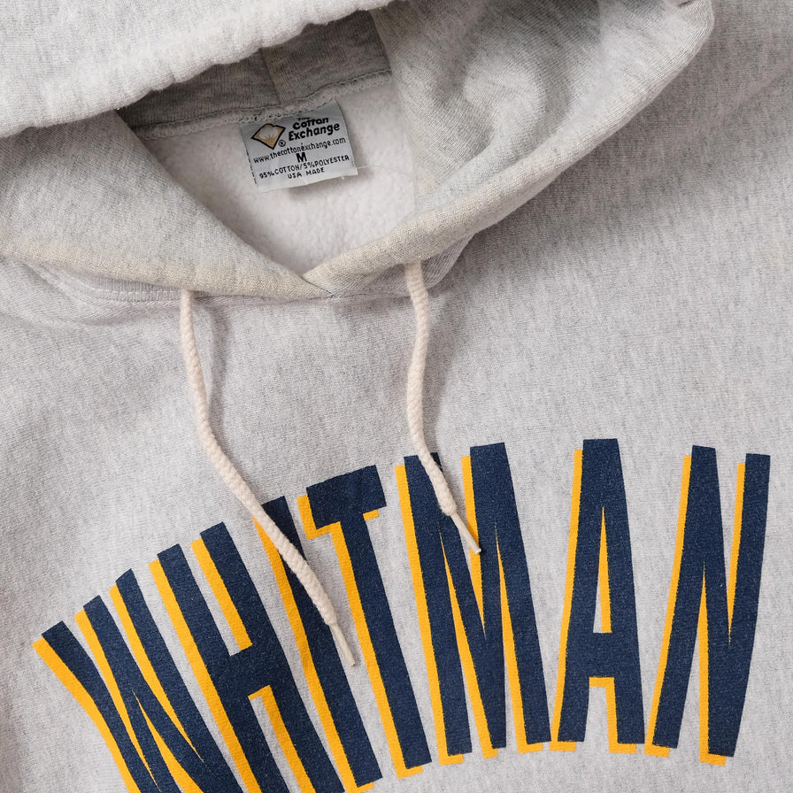 Vintage Whitman College Hoody Medium 