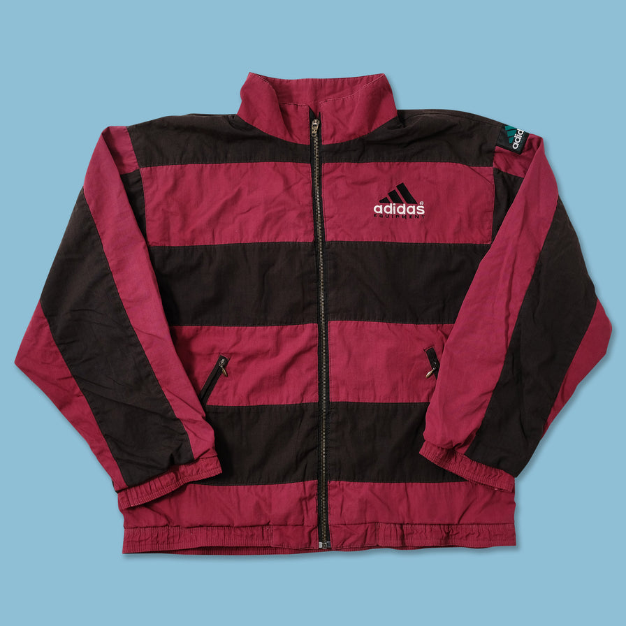 Vintage adidas Equipment Track Jacket Medium Double Double Vintage