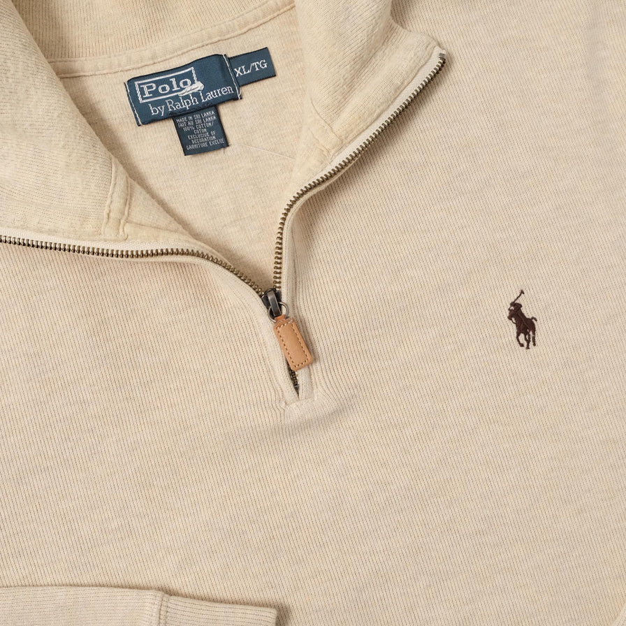 Polo Ralph Lauren Q-Zip Sweater XLarge 