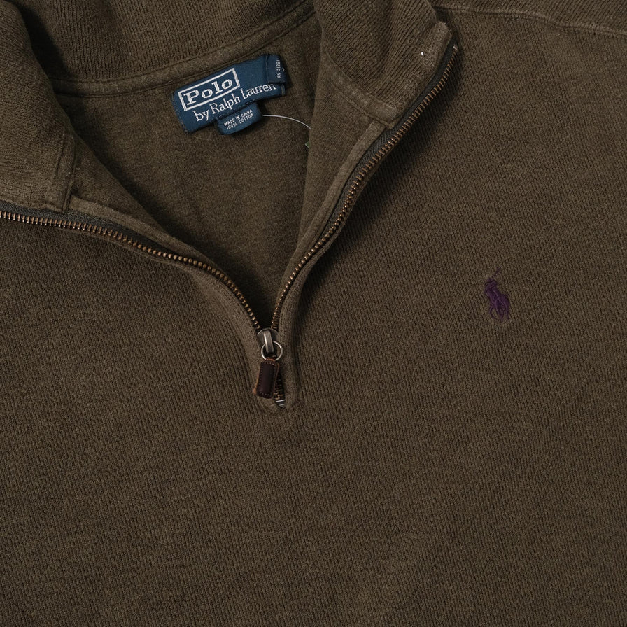 Polo Ralph Lauren Q-Zip Sweater XLarge 