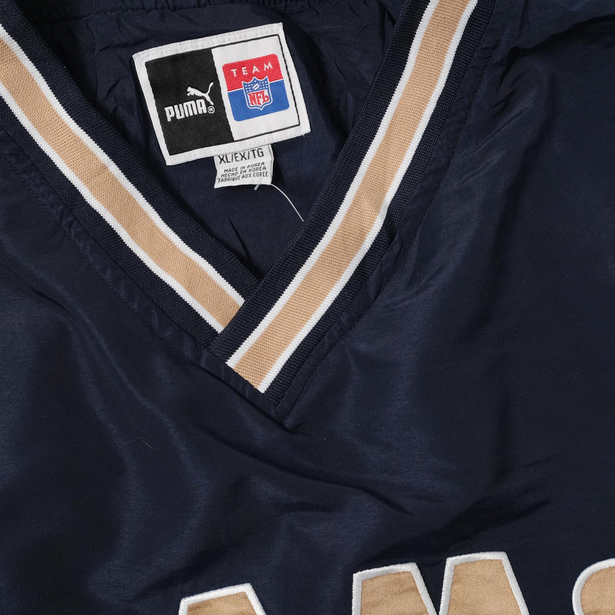 Vintage Puma Los Angeles Rams Windbreaker XLarge 