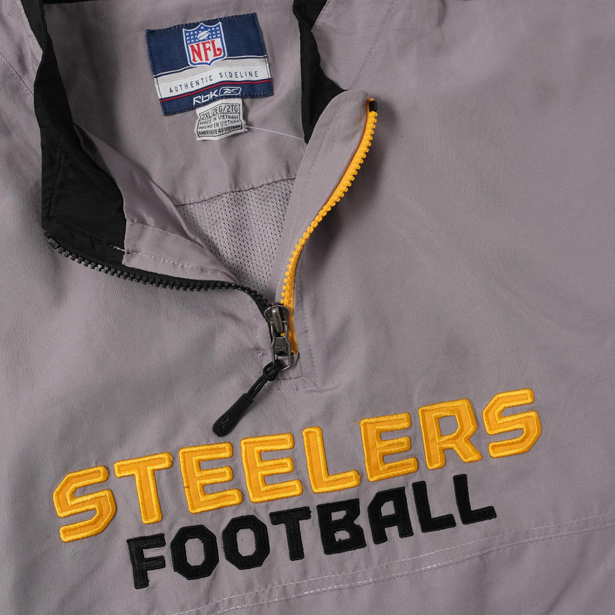 Vintage Reebok Pittsburgh Steelers Windbreaker XXLarge 