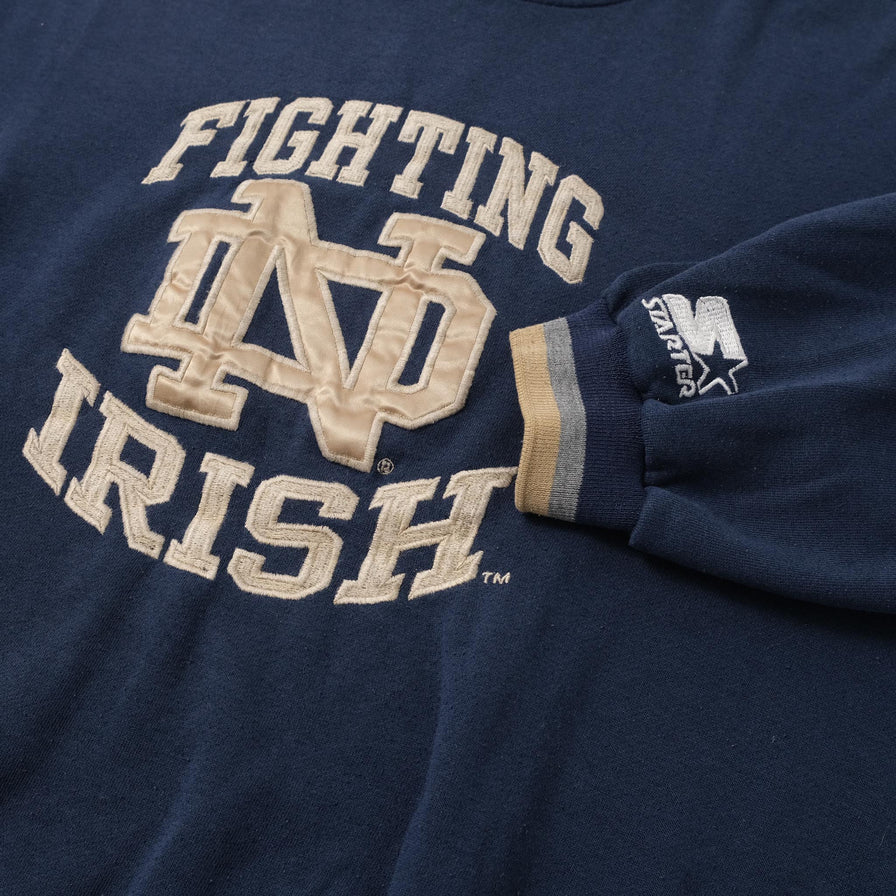 Vintage Starter Fighting Irish Sweater XLarge 