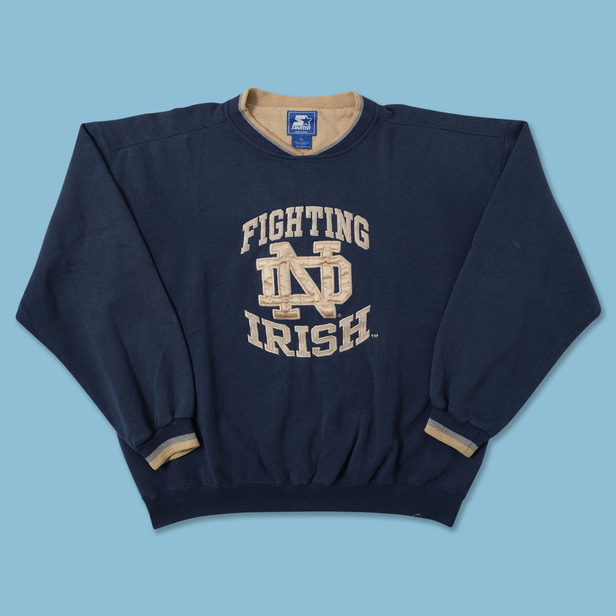 Vintage Starter Fighting Irish Sweater XLarge 