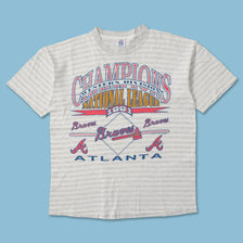 1991 Atlanta Braves Champions T-Shirt Large 