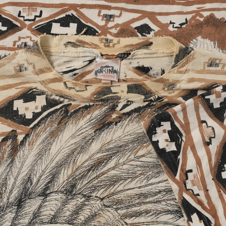 Vintage Native T-Shirt XLarge 