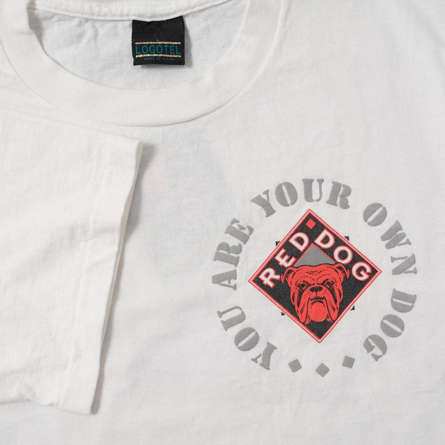 Vintage Red Dog T-Shirt Large 