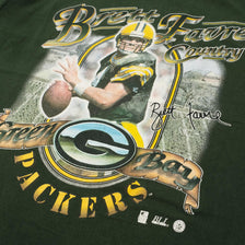 Vintage Green Bay Packers Brett Favre T-Shirt Large 