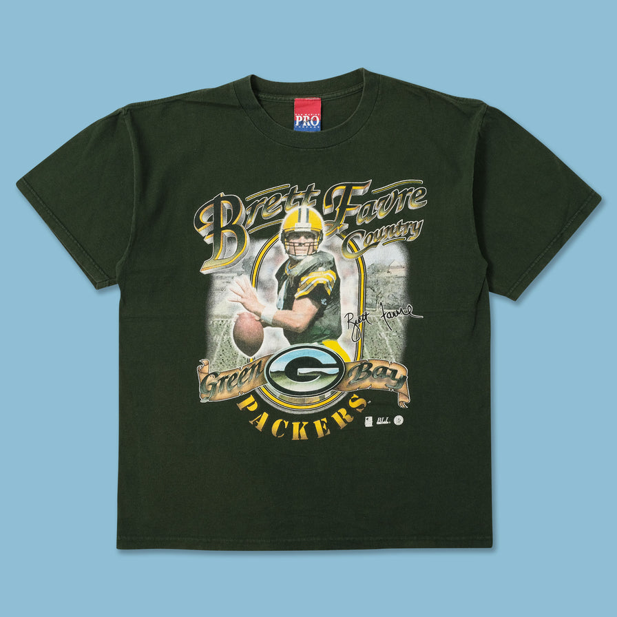 Vintage Green Bay Packers Brett Favre T-Shirt Large 