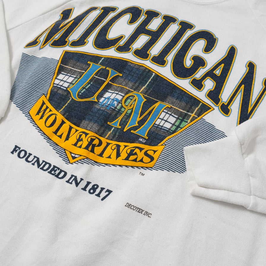 Vintage Michigan Wolverines Sweater Large 