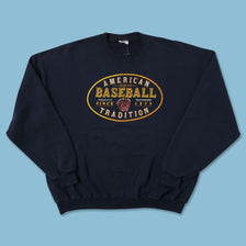 Vintage American Baseball Sweater XLarge 