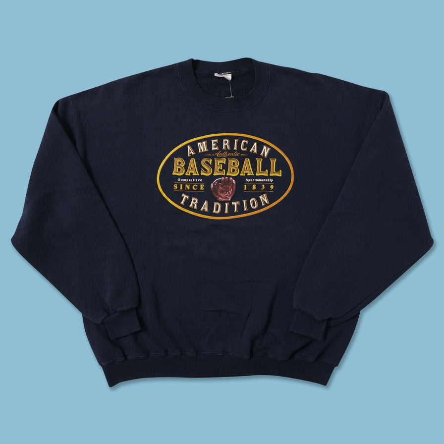 Vintage American Baseball Sweater XLarge 