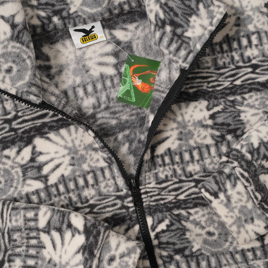 Vintage Fleece Jacket Medium 