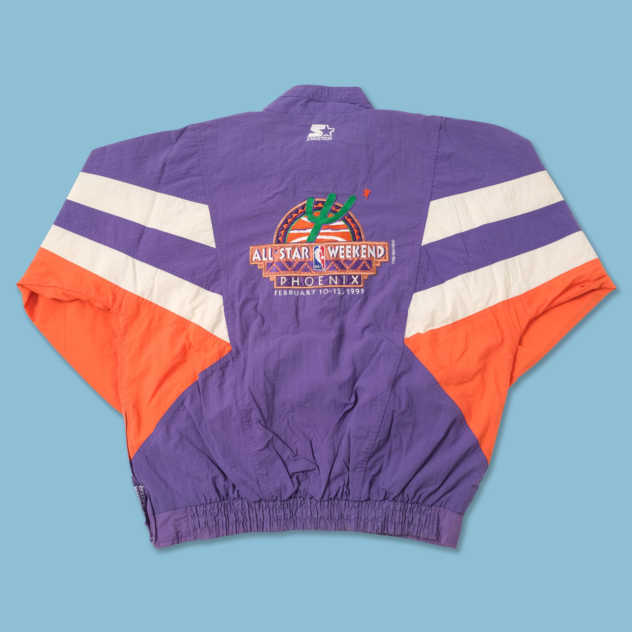 Vintage Starter NBA '95 Phoenix All Star Weekend Jacket Purple