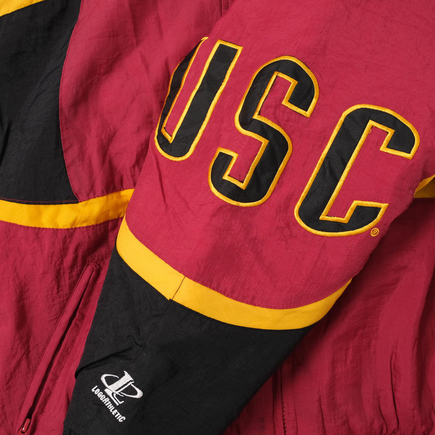 Vintage USC Trojans Padded Jacket Large 