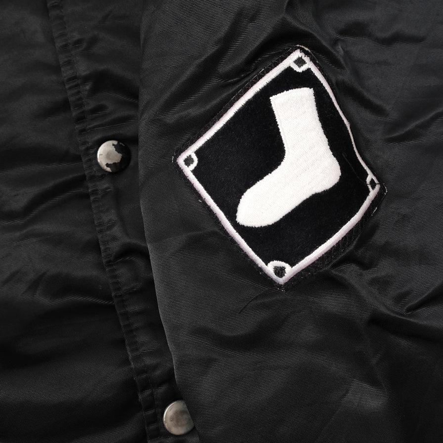 Vintage Starter Chicago White Sox Satin Bomber Jacket Medium 