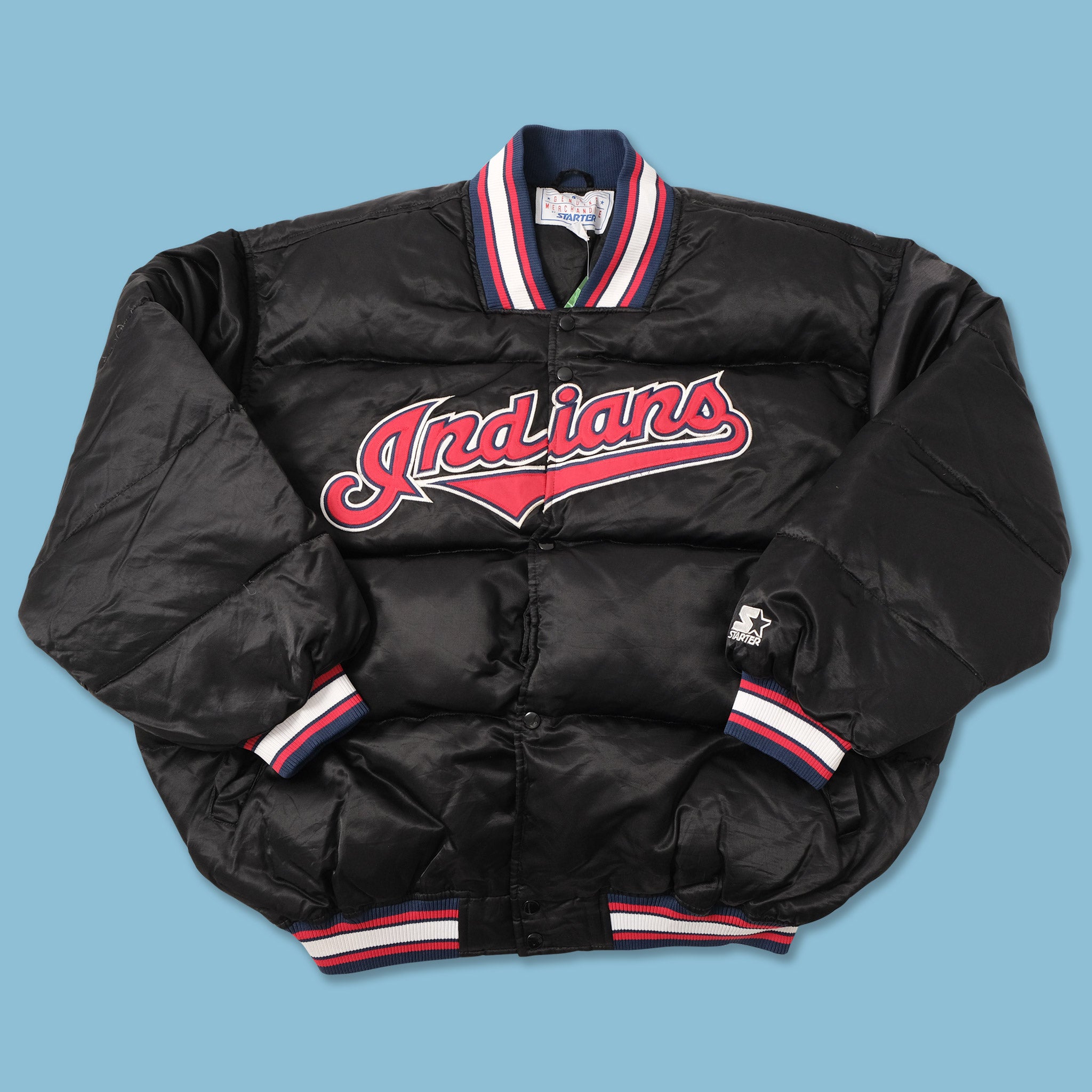 Vintage deals cleveland indians starter Jacket