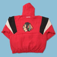 Vintage Starter Chicago Blackhawks Anorak XLarge