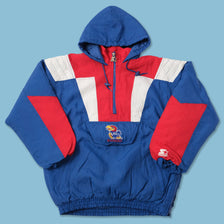 Vintage Starter Kansas Jayhawks Anorak Medium 