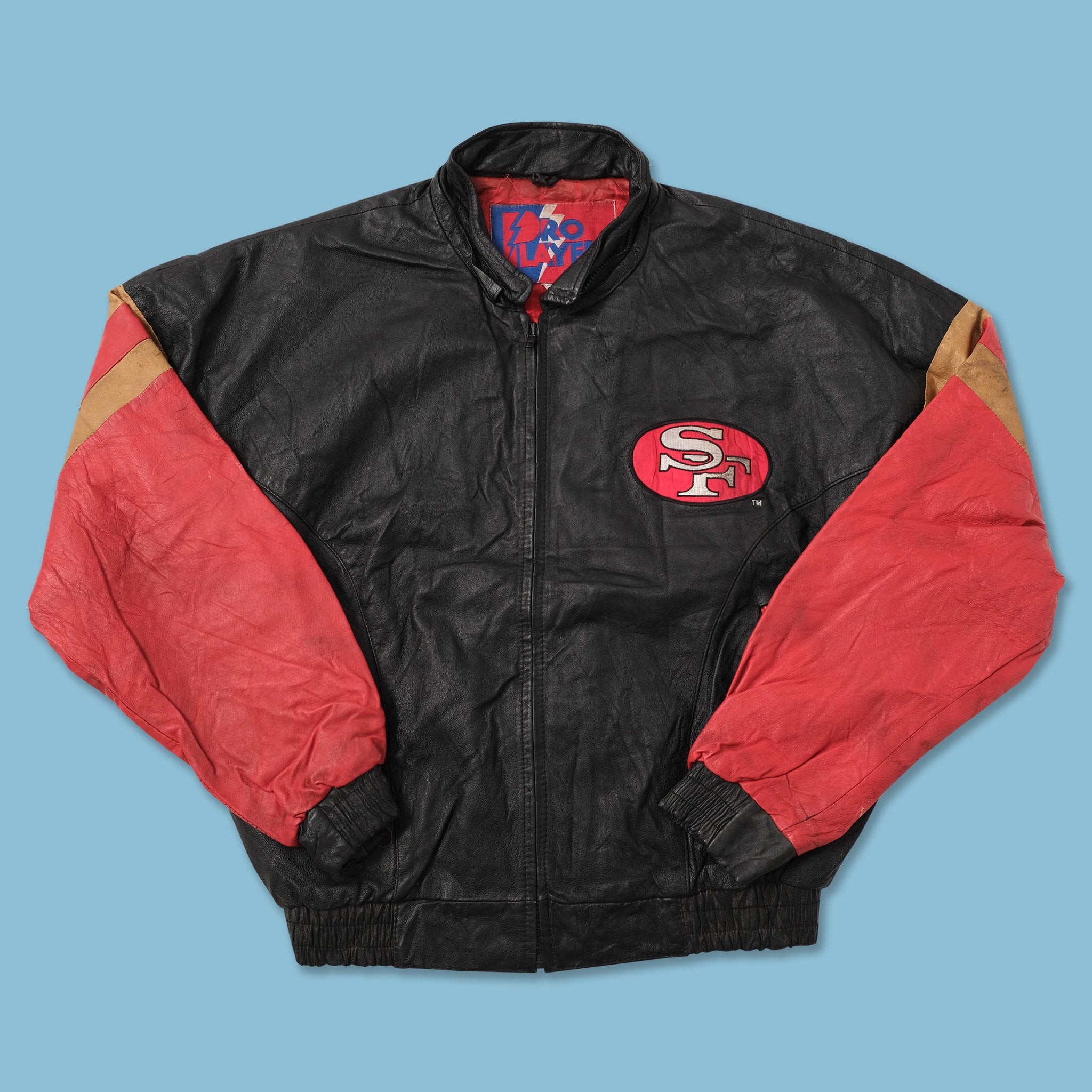 Vintage San Francisco 49ers Leather Jacket for Sale in Gilbert, AZ - OfferUp