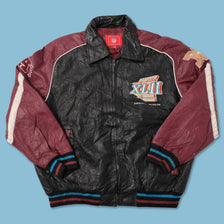 2008 Super Bowl Leather Jacket XLarge 