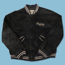 Vintage Chevignon Suede Leather Jacket Medium 