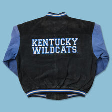 Vintage Kentucky Wildcats Suede Leather Jacket XLarge 