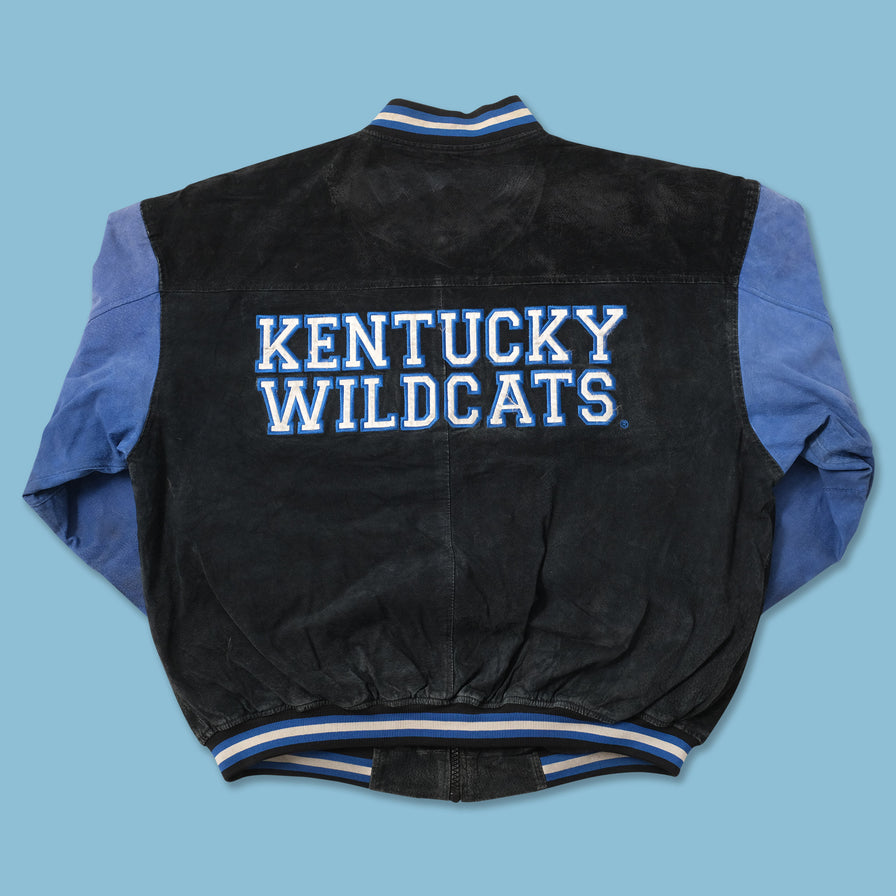 Kentucky wildcats leather on sale jacket