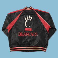 Vintage Cincinnati Bearcats Leather Jacket XXL 
