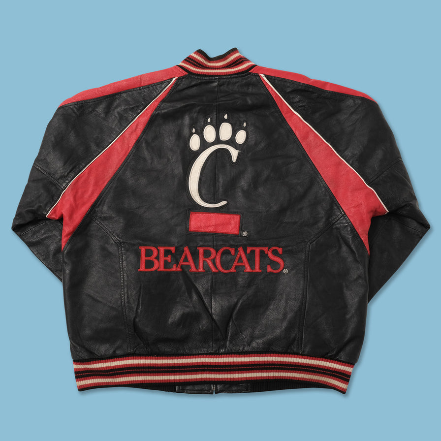 Vintage Cincinnati Bearcats Leather Jacket XXL 