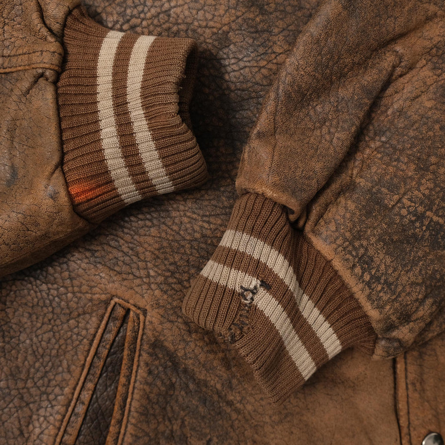 Vintage Leather Jacket XLarge 