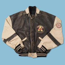 Vintage Leather Jacket Medium 