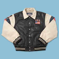 Vintage USA Leather Jacket Large 