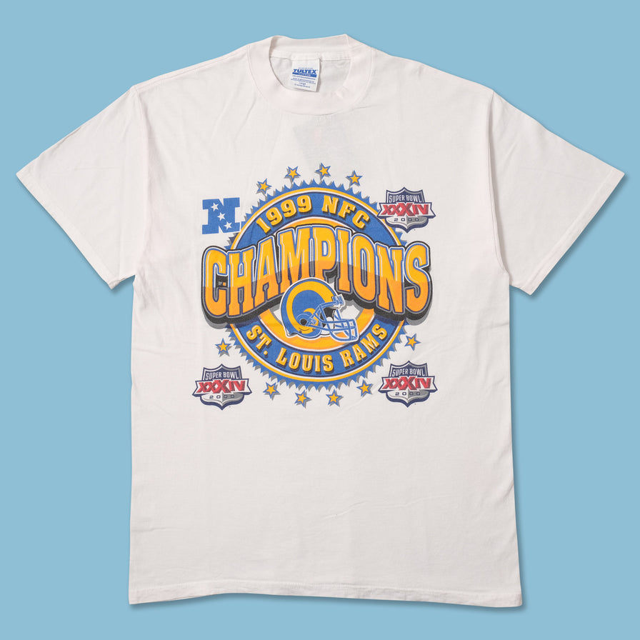 1999 St. Louis Rams Champions T-Shirt Large 