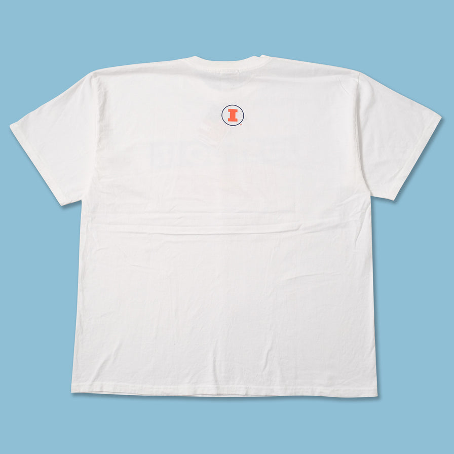 Vintage Nike Illinois T-Shirt XLarge 